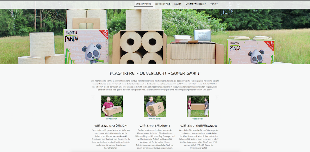 Smooth Panda auf GREEN ROCKET